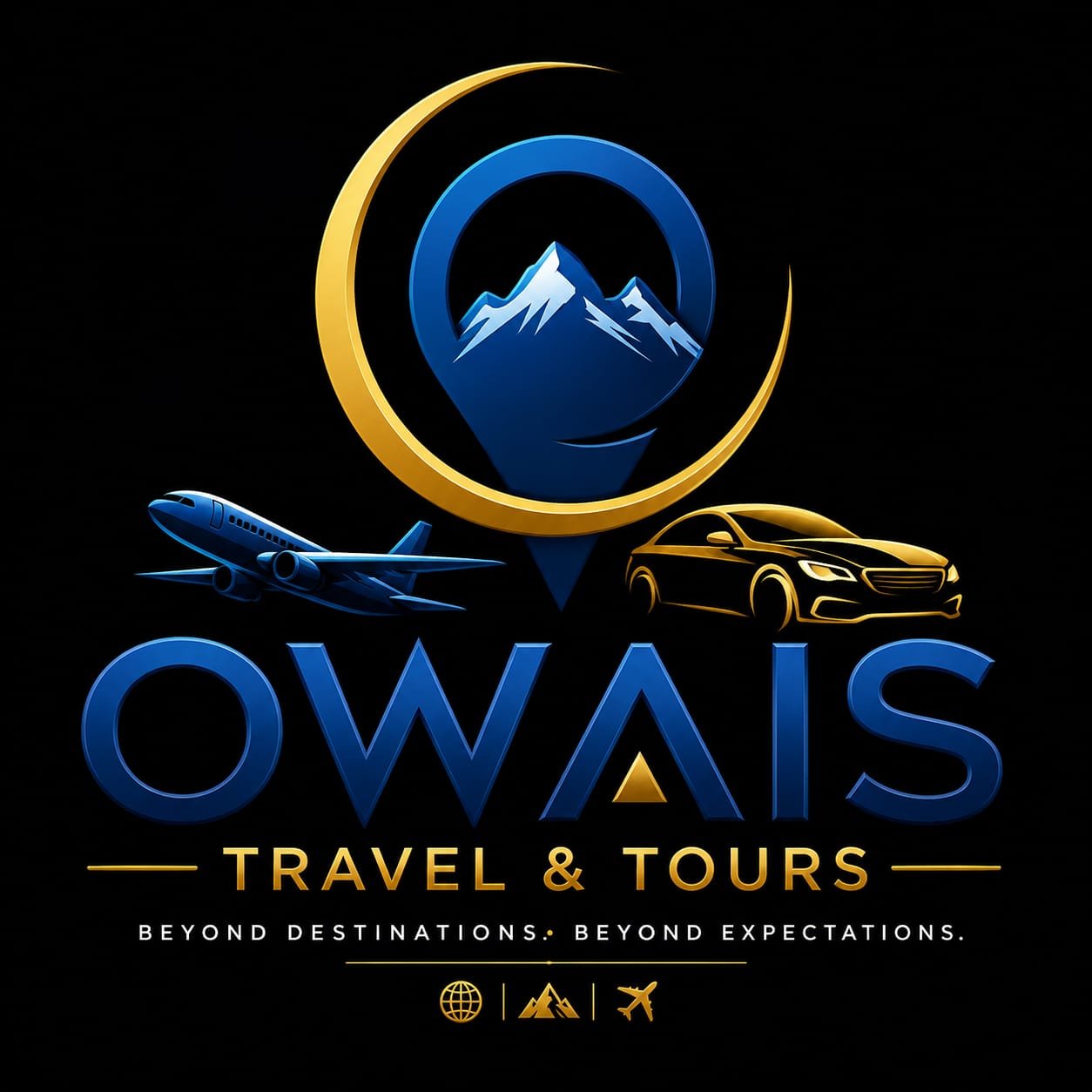 Owais Travel & Tours Logo